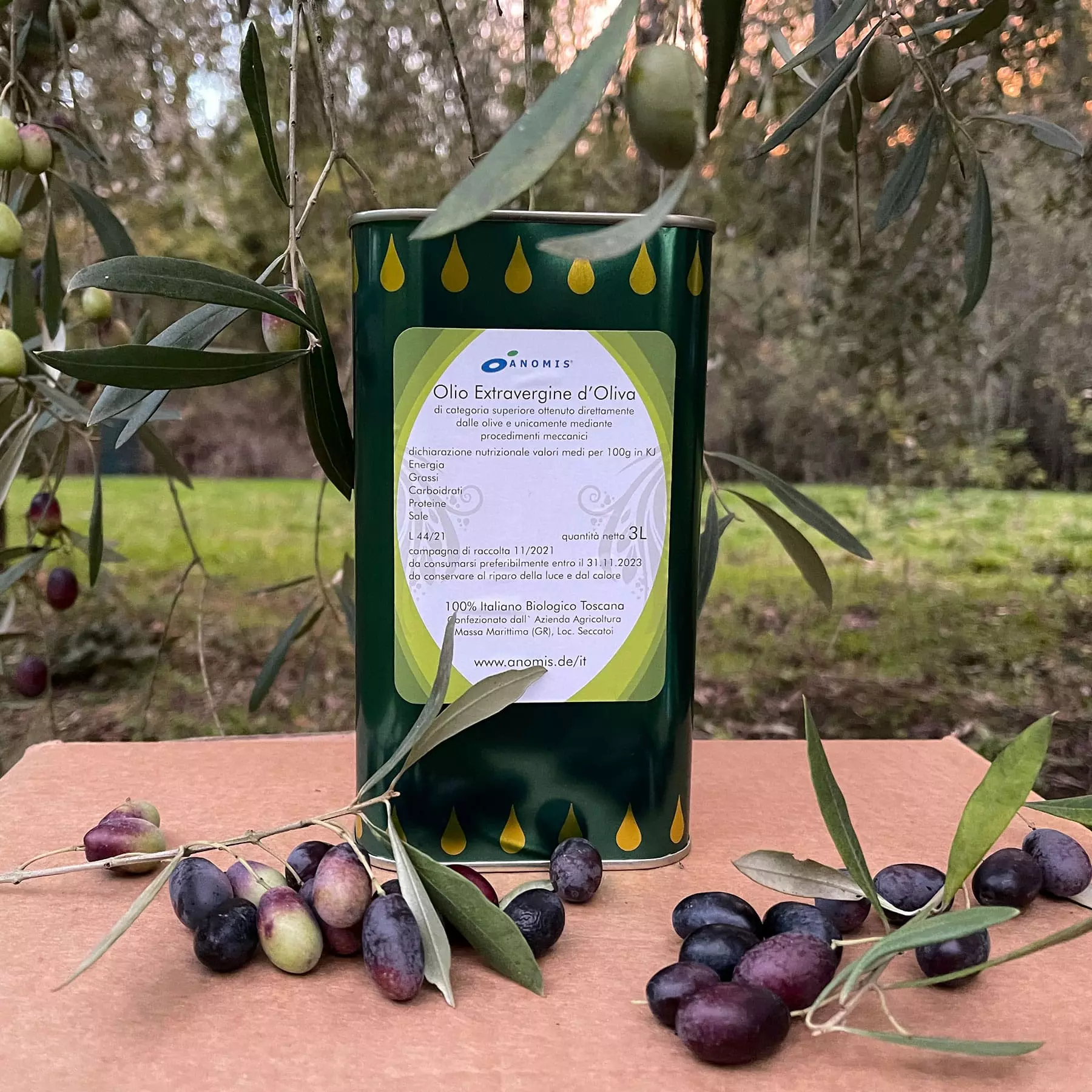 Natives Olivenöl extra (Toskana) - 3 Liter