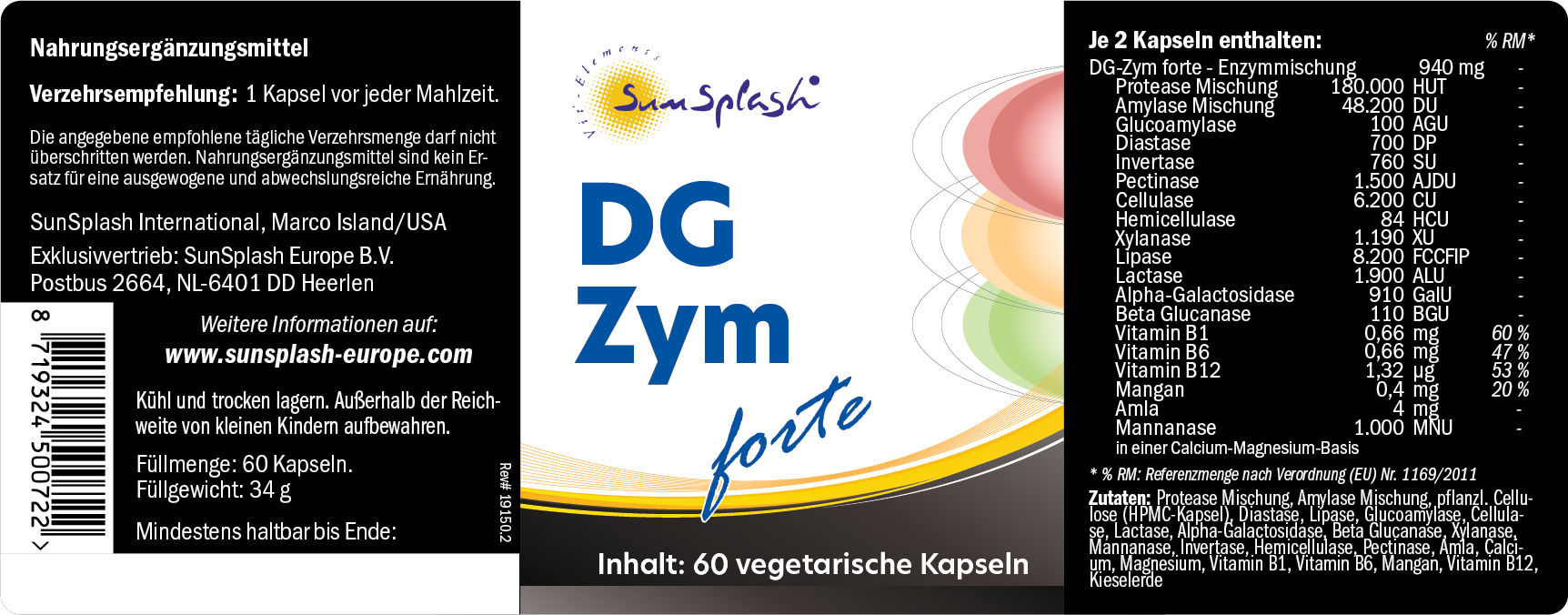 DG Zym forte (60 veg. Kaps.)