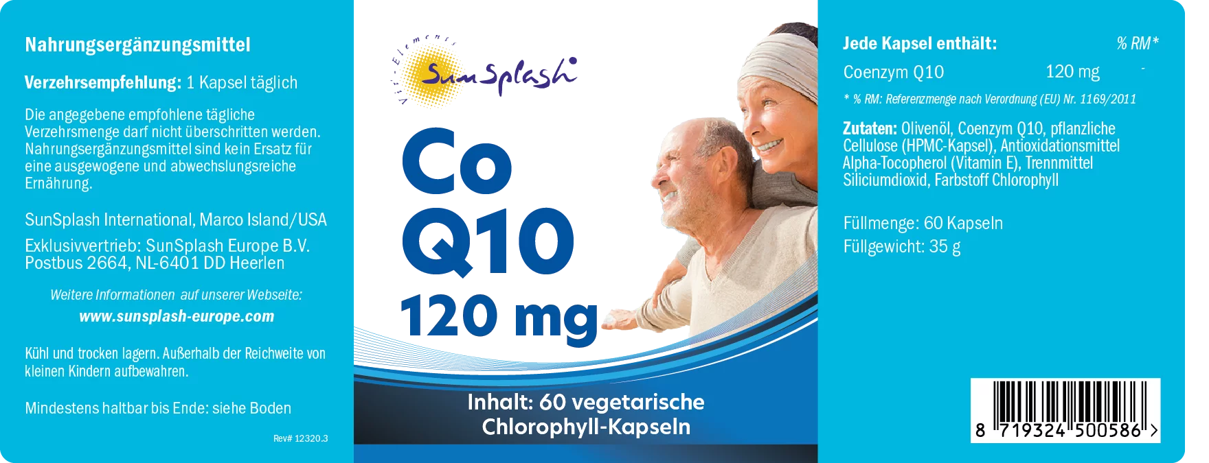 Co-Q10, 120 mg (60 Softgel-Kaps.)