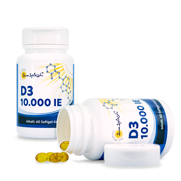 Vitamin D3 10.000 I.E. (60 Softgelkaps.)