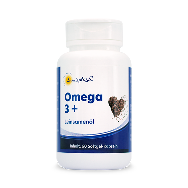 Omega 3 +   (60 Softgel-Kaps.)