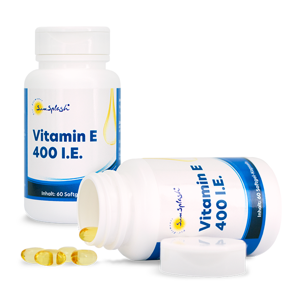 Vitamin E 400 I.E. (60 Softgel-Kaps.)