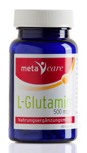 metacare® L-Glutamin (60 Kaps.)