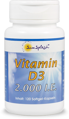Vitamin D3 2000 I.E. (120 Softgel-Kaps.)